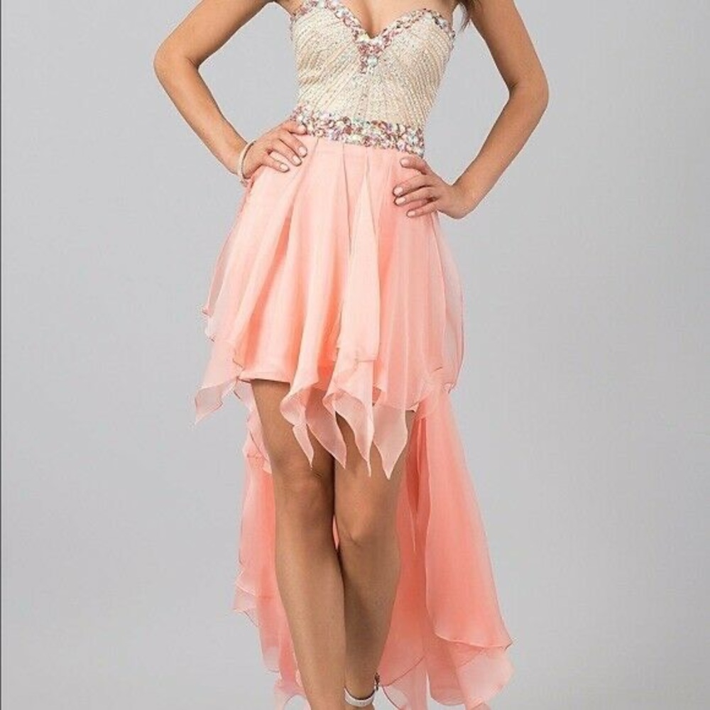 Sherri Hill Sadie Robertson High Low Formal Dress